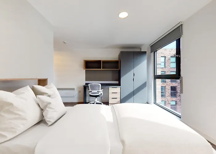 Private Bedrooms With Shared Kitchen, Studios And Apartments At Canvas Glasgow Near The City Centre